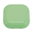 thumbnail image 1 of Unique Bargains 1 Set Contact Lens Case Portable Square Lens Storage Case Green, 1 of 5