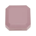thumbnail image 1 of Unique Bargains 1 Set Contact Lens Case Retro Square Lens Storage Case Caramel, 1 of 5