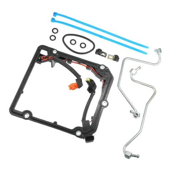 Unique Bargains 1 Set Diesel Fuel Injector Pump Gasket for Ford F250 F350 F450 F550 Super Duty 6.4L for Powerstroke,Black