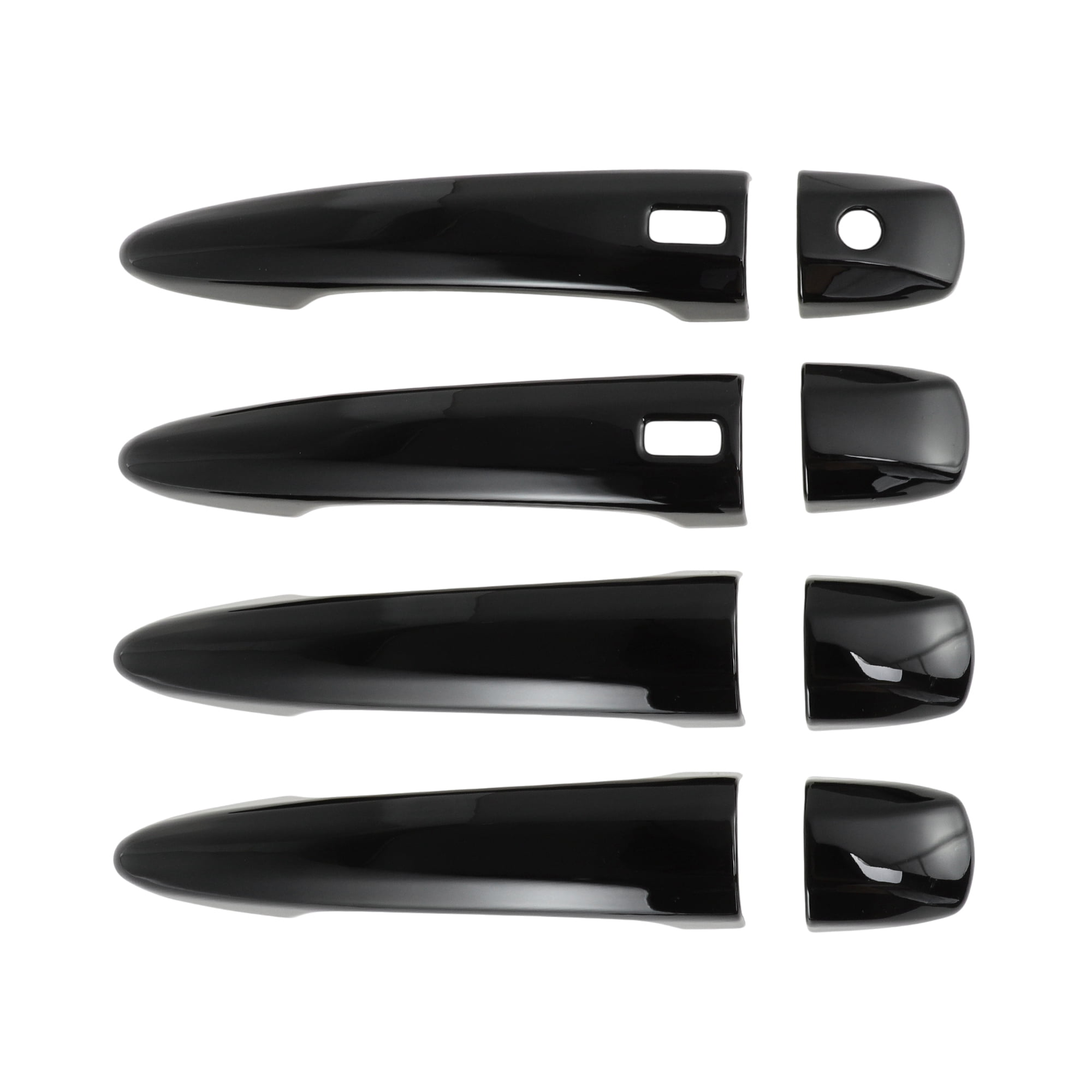 Unique Bargains Premium ABS Door Handle Cover Black for Nissan Altima 2019-24 for Nissan Sentra 2020-2024 for Nissan Qashqai 2023-2025