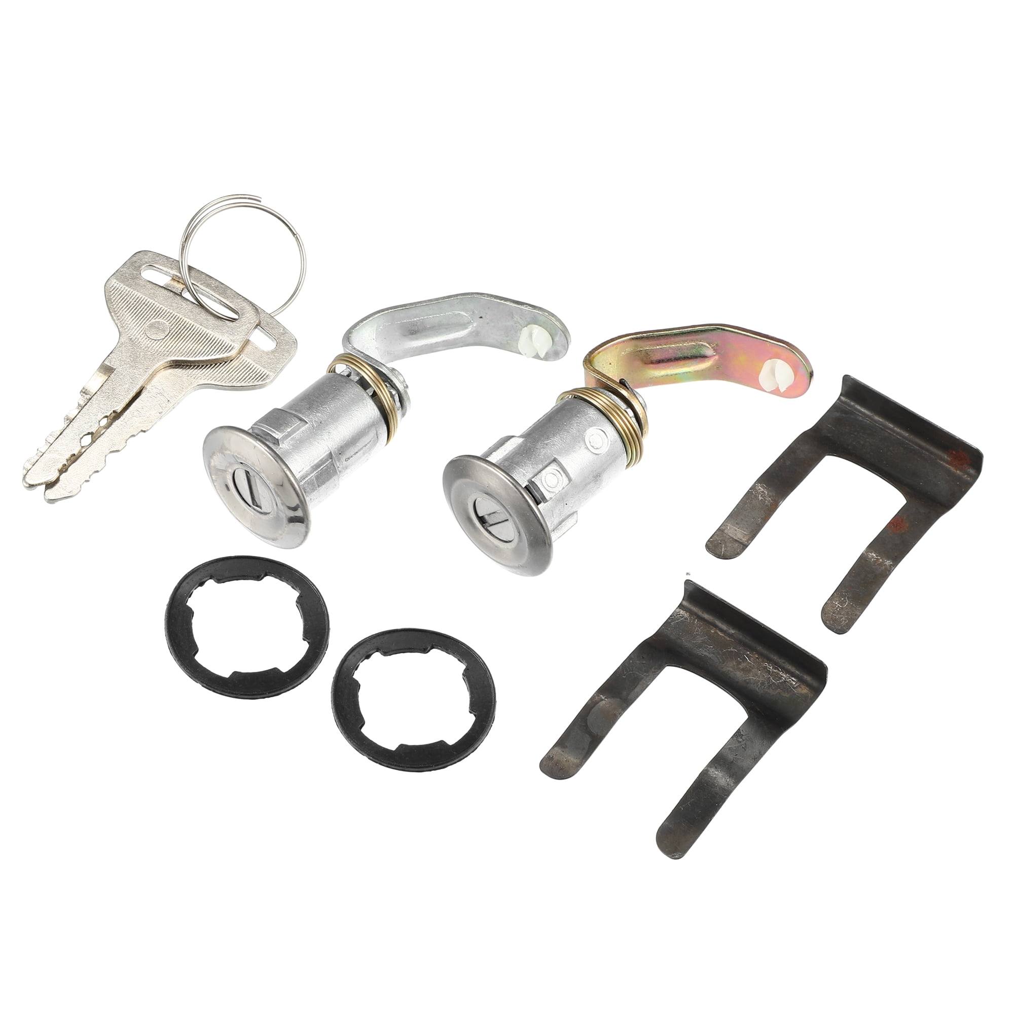 Unique Bargains 1 Set Door Lock Cylinder with Keys for Toyota Land Cruiser 1975-1983 69051-69015 69502-69015