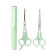 thumbnail image 1 of Unique Bargains 1 Set Durable Hair Cutting Scissors for Hair Styling Green, 1 of 7