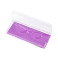 thumbnail image 1 of Unique Bargains 1 Set Durable Rectangular Eyelash Storage Case Purple Plastic, 1 of 6