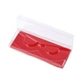 thumbnail image 1 of Unique Bargains 1 Set Durable Rectangular Eyelash Storage Case Red Plastic, 1 of 6