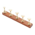 thumbnail image 1 of Unique Bargains 1 Set Durable Rectangular Nail Display Stand for Nail DIY Gold Tone, 1 of 6