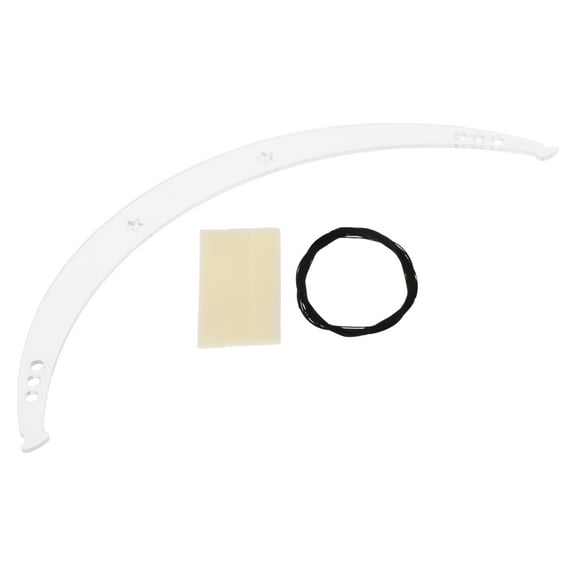 Unique Bargains 1 Set Eyebrow Ruler Eyebrow Corrector  Mini Eyebrow Shaper 9.06"x3.15" Clear