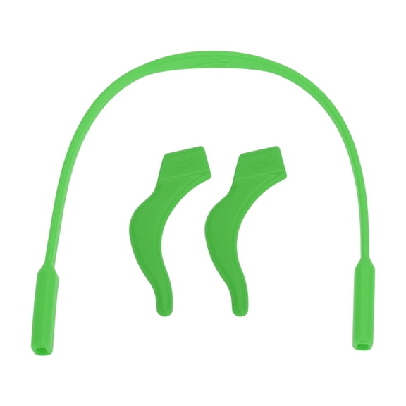 Unique Bargains 1 Set Eyeglass Temple Tips Ear Hook Lanyard Pattern Anti-slip Ear Hooks Green