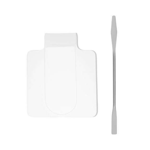 Unique Bargains 1 Set Foundation Blending Kit Portable Professional Foundation Kit Makeup Artist Tools Transparent Silver Tone