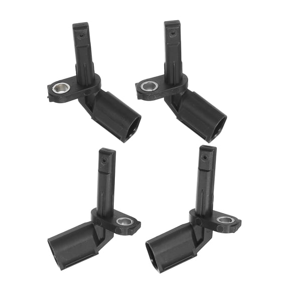 Unique Bargains 1 Set Front Rear Left Right ABS Wheel Speed Sensor for Porsche Macan 2015-2018 No.95B927803B/95B927804B Black