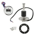 thumbnail image 1 of Unique Bargains 1 Set Fuel Sending Unit and Gauge Kit 3.94" Length Boat Fuel Sending Unit Marine Fuel Sender Unit Silver Tone Black White Metal 240-33 Ohm, 1 of 6