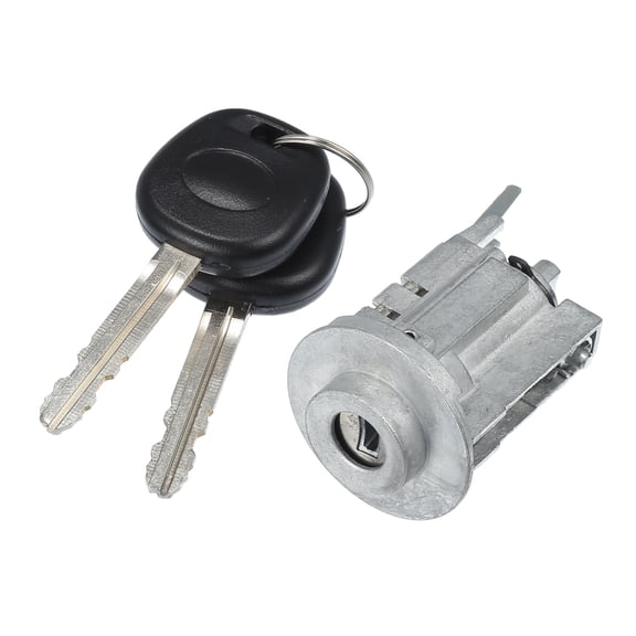 Unique Bargains 1 Set Ignition Key Switch No.6905702140 for Toyota Corolla 2005-2008 Metal Plastic
