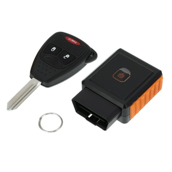 Unique Bargains 1 Set Key Programmer Tool Keyless Entry Remote Key Fob for Jeep Wrangler OHT692427AA 3 Button 315Mhz
