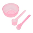 thumbnail image 1 of Unique Bargains 1 Set Lightweight Facial Mask Mixing Tool Kit 4.92" Length Clear Rose Red, 1 of 5