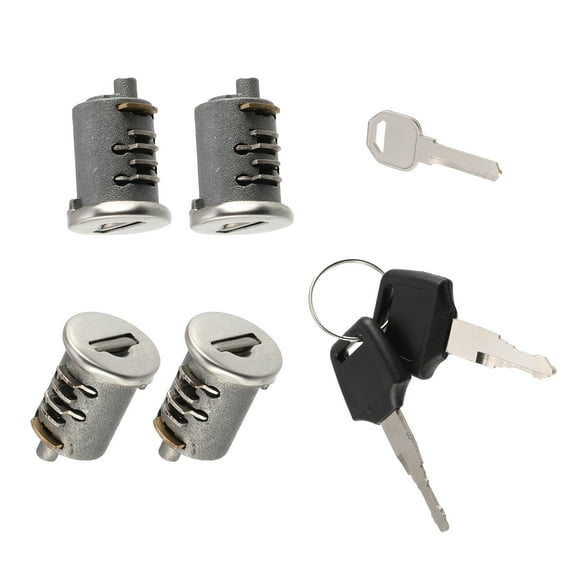Unique Bargains 1 Set Lock Cylinders with Keys for Yakima Car Rack System Components and Lockable Accessories