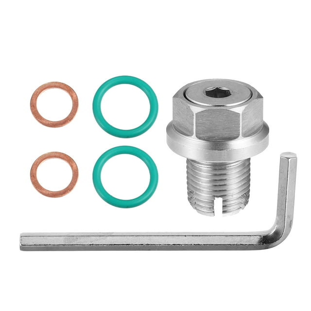 Unique Bargains 1 Set M14.11.25 x 15mm Oversize Piggyback Oil Drain