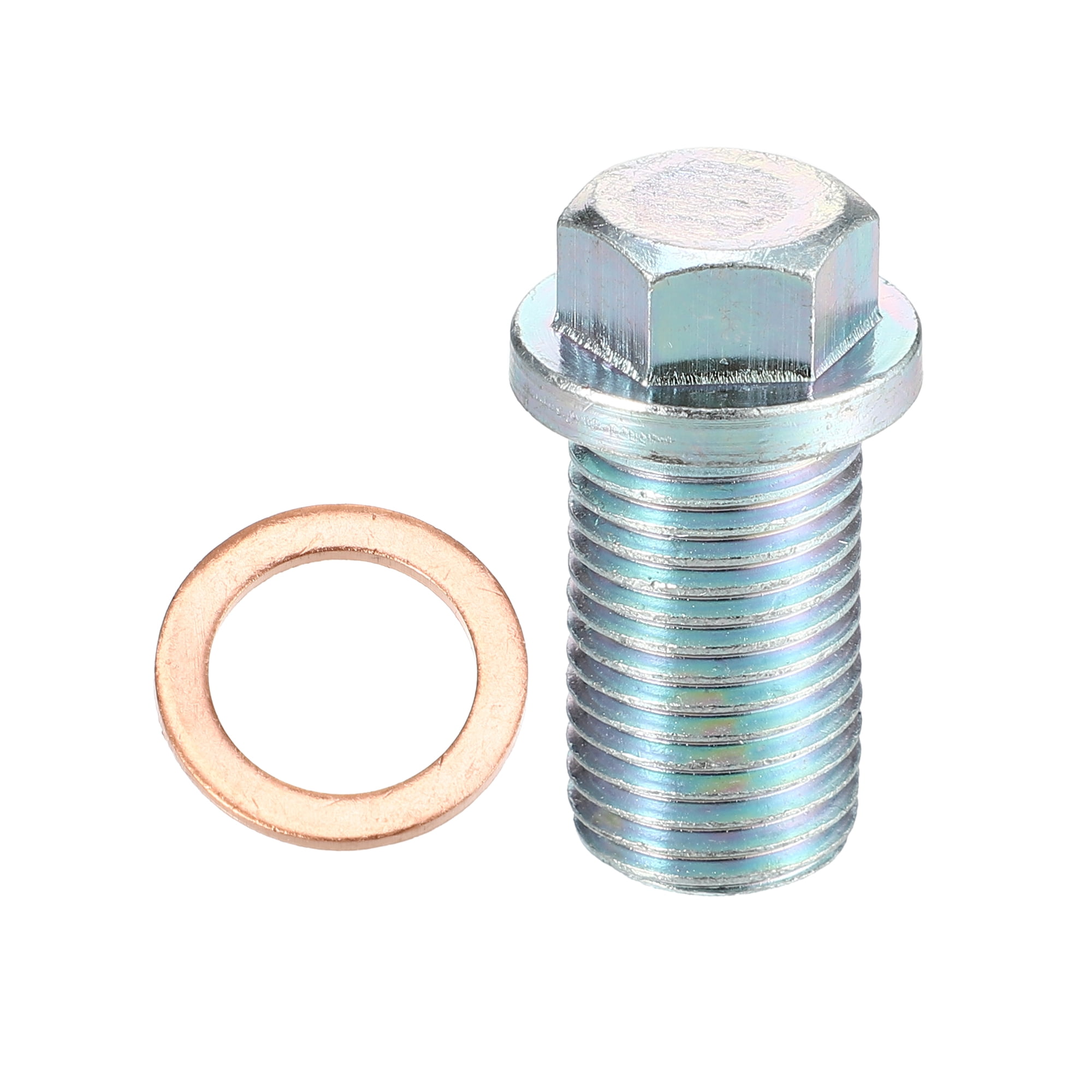 Unique Bargains M14x1.5 Engine Oil Drain Plug with Gasket 