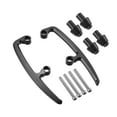 thumbnail image 1 of Unique Bargains 1 Set Motorcycle Passenger Grab Bar Rear Seat Rail Handle for Kawasaki Z650 2017-2022 Black, 1 of 6
