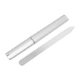 thumbnail image 1 of Unique Bargains 1 Set Nail File Double-sided Glass Manicure Tool Silver Tone, 1 of 5