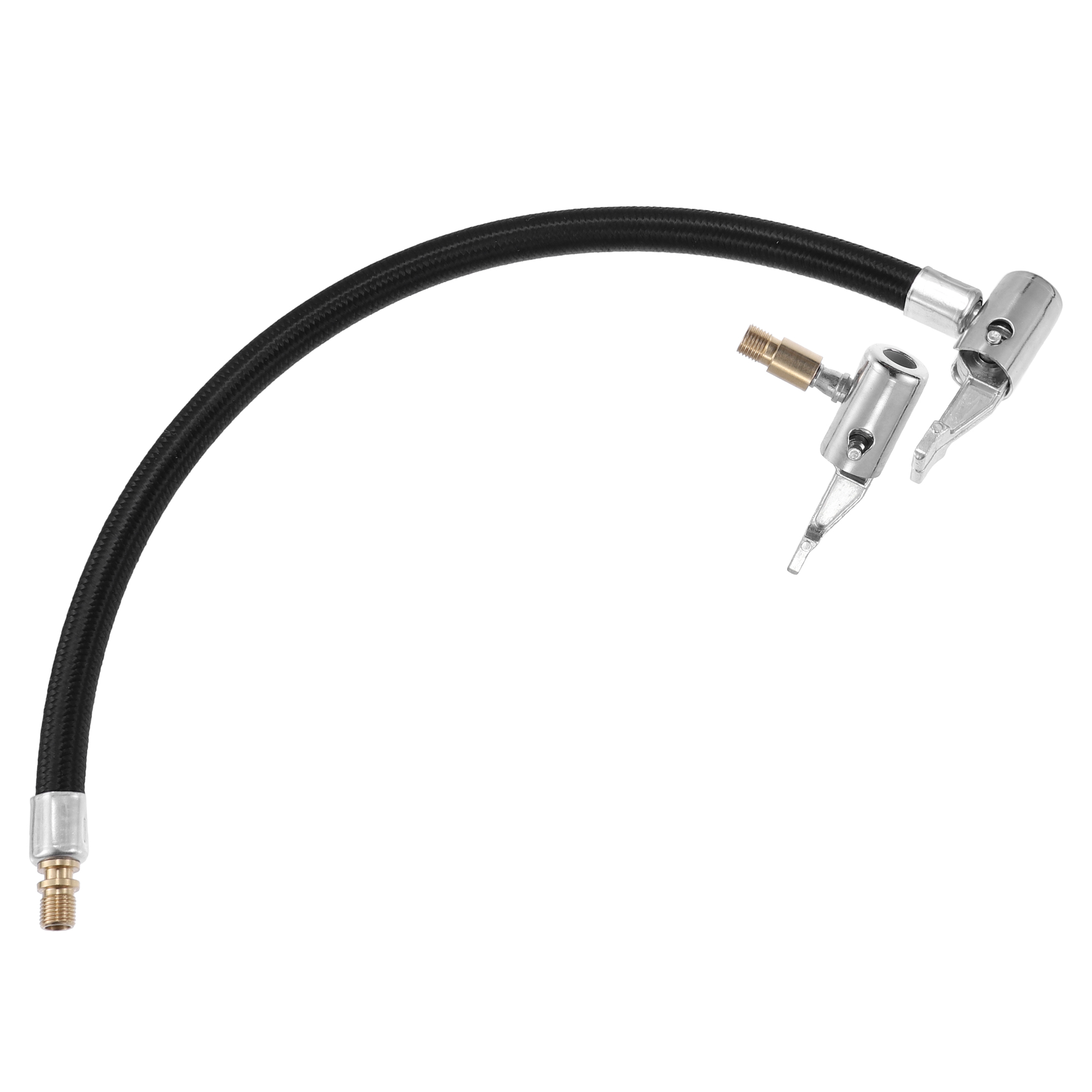 Unique Bargains 1 Set Nylon 30cm 11.81" Tire Valve Connect Pipe Air