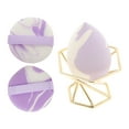 thumbnail image 1 of Unique Bargains 1 Set Portable Face Makeup Sponge Kit for Bedrooms Purple White Hydrophilic Polyurethane, 1 of 5