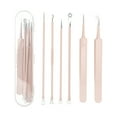thumbnail image 1 of Unique Bargains 1 Set Professional Pimple Extractor Tool Set Pink, 1 of 7