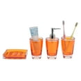thumbnail image 1 of Unique Bargains 1 Set Reusable Bathroom Accessories Set for Bathroom Vanities Orange PS, 1 of 4