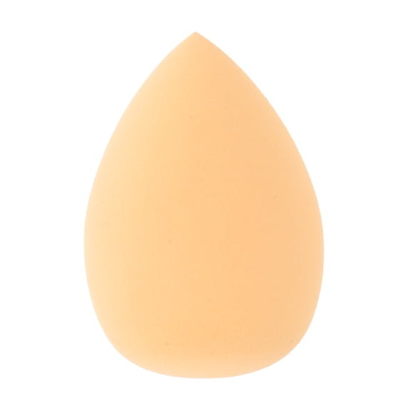 Unique Bargains 1 Set Reusable Teardrop Face Makeup Sponge for Bedrooms Orange Yellow Hydrophilic Polyurethane