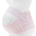 thumbnail image 1 of Unique Bargains 1 Set Soft Pregnancy Belly Band Adjustable Belly Band for Women X-Large Pink, 1 of 6