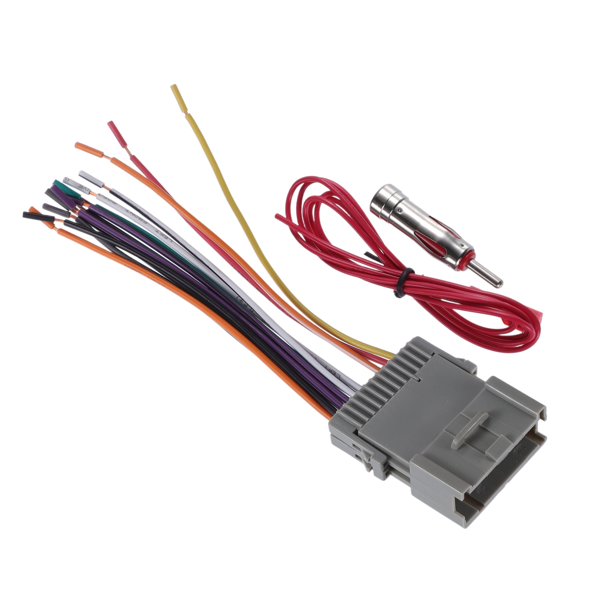 Unique Bargains 1 Set Stereo CD Player Radio Wiring Harness w/ Antenna ...