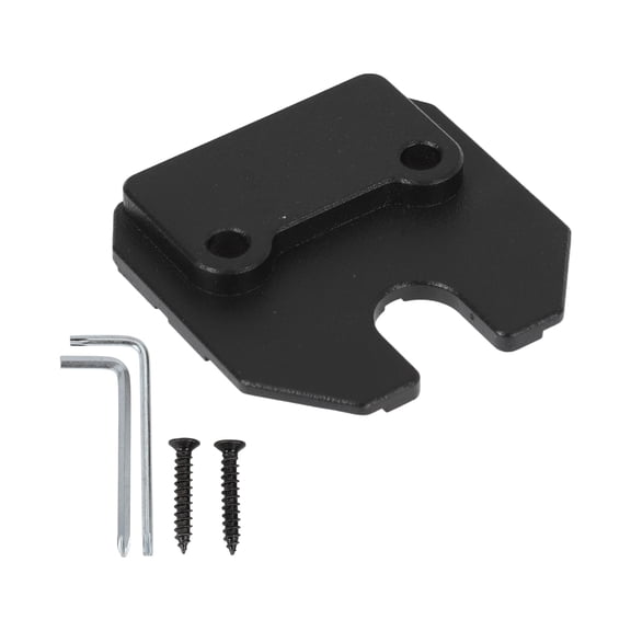 Unique Bargains 1 Set Sun Visor Repair Kit for Dodge for Ram 1500 19-23 Aluminum Alloy Black Sun Visor Clip Replacement Fix