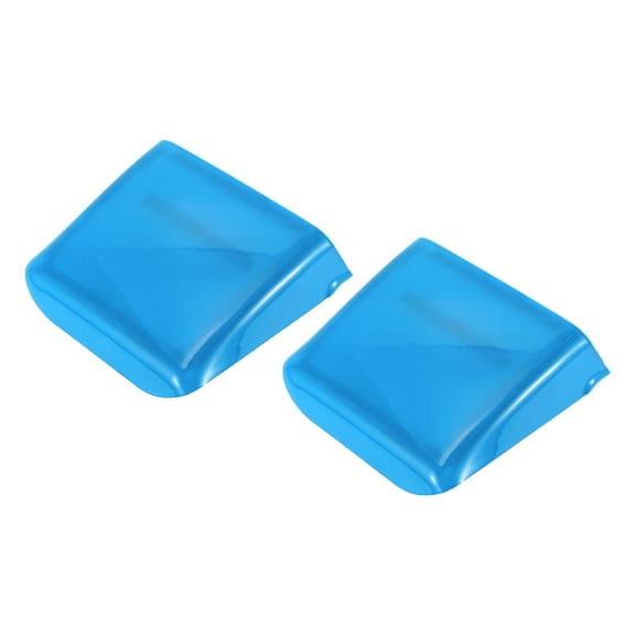 Unique Bargains 1 Set Tail Light Lamp Side Cover Trim for Jeep Wrangler JL JLU 2018-2024 for Jeep Gladiator JT 2020-2024 Rear Taillights Side Lamp Decor Trim Cover Exterior ABS Light Blue