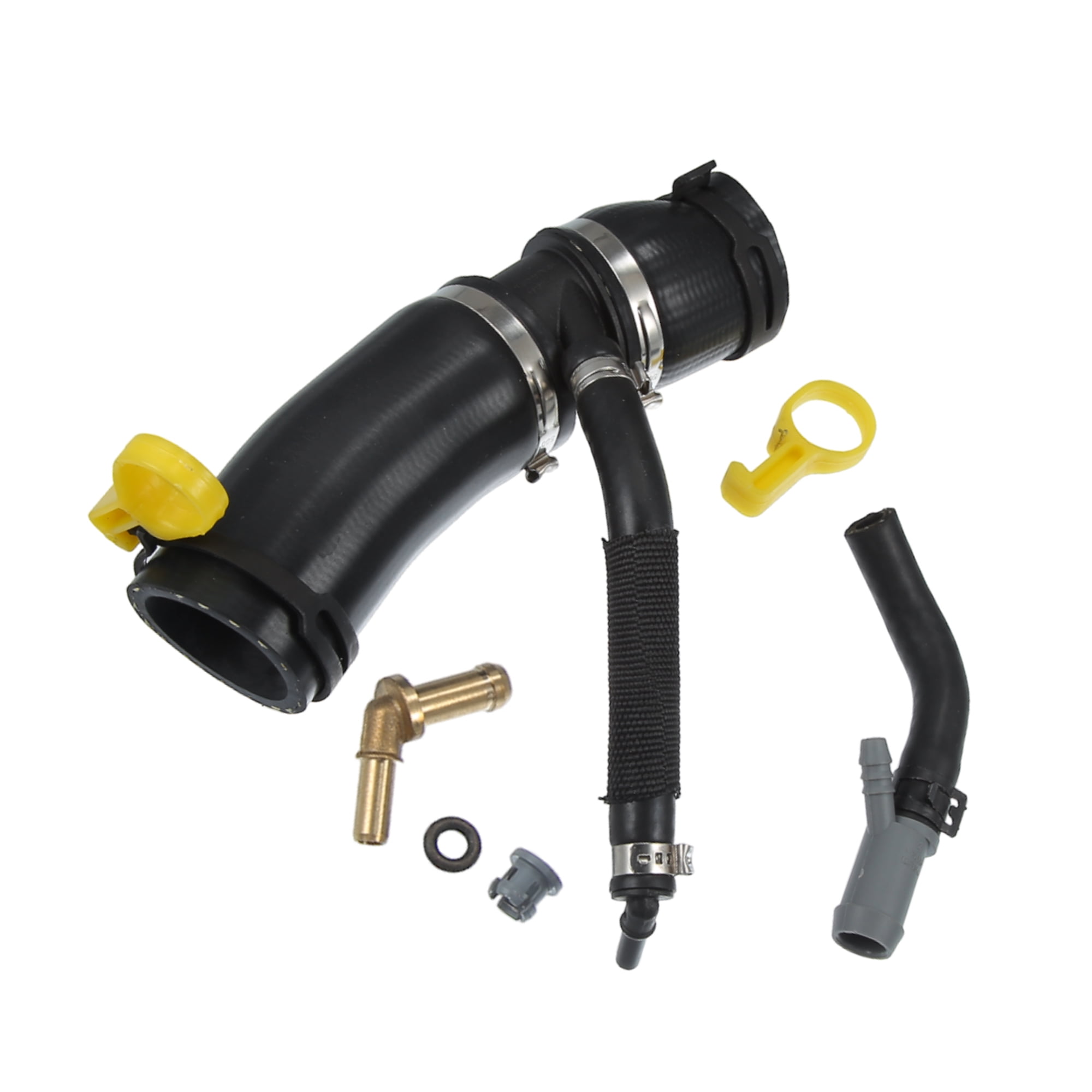 Unique Bargains 1 Set Thermostat Tube Throttle Body Heater Outlet Hose NO. LR049990/LR045239 for Land Rover Range Rover