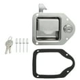 thumbnail image 1 of Unique Bargains 1 Set Truck Tool Box Latch Stainless Steel Toolbox Paddle Lock Handle with Keys for Truck RV Trailer UTV, 1 of 6