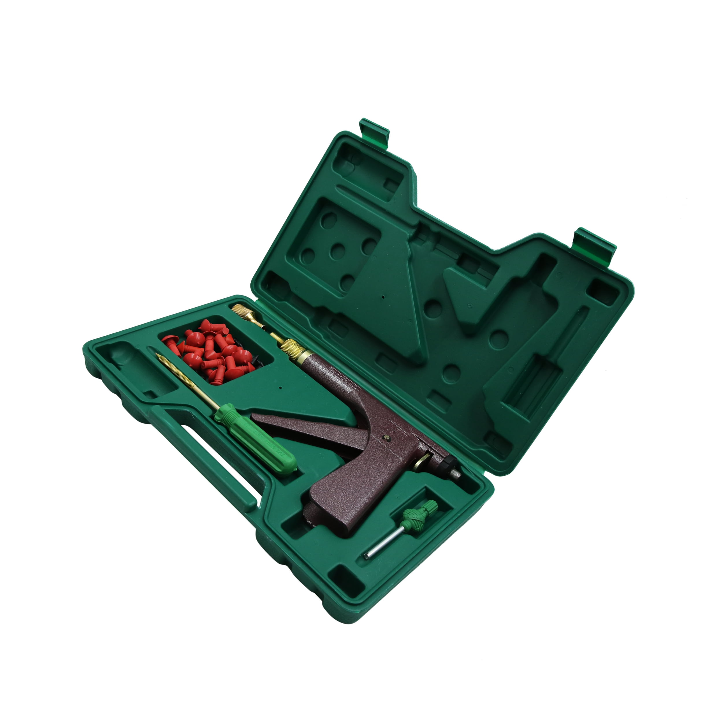 Unique Bargains 1 Set Tubeless Car Wheel Vacuum Tire Tyre Repair Tool Kit without Glue