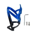 thumbnail image 1 of Unique Bargains 1 Set Universal Bike Water Bottle Cage Holder Plastic Black Blue, 1 of 7