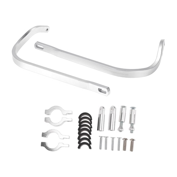 Unique Bargains 1 Set Universal Hand Guard Motorcycles Knuckle Guard Protector Aluminum Alloy