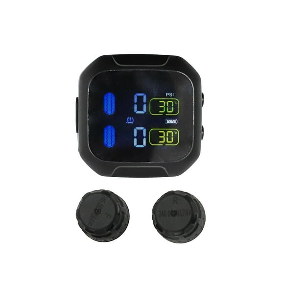 Unique Bargains 1 Set Universal Programmable Tire Pressure Sensor TPMS Sensor 433MHz Plastic Metal Rubber