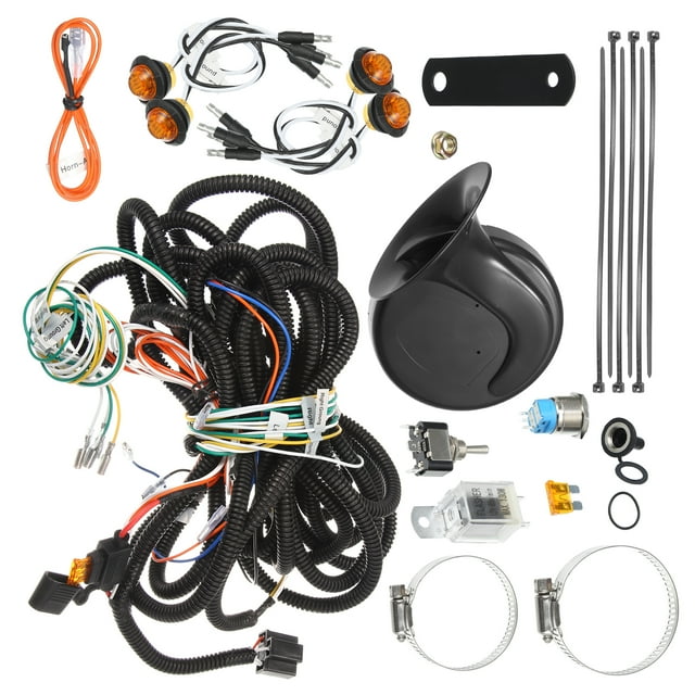 Unique Bargains 1 Set Universal UTV Turn Signal Kit Street Legal with