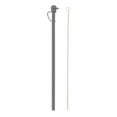thumbnail image 1 of Unique Bargains 1 Set Washable Replacement Straw and Cover Gray Silicone, 1 of 5