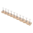 thumbnail image 1 of Unique Bargains 1 Set Wavy Nail Display Stand for Nail DIY Silver Tone, 1 of 6