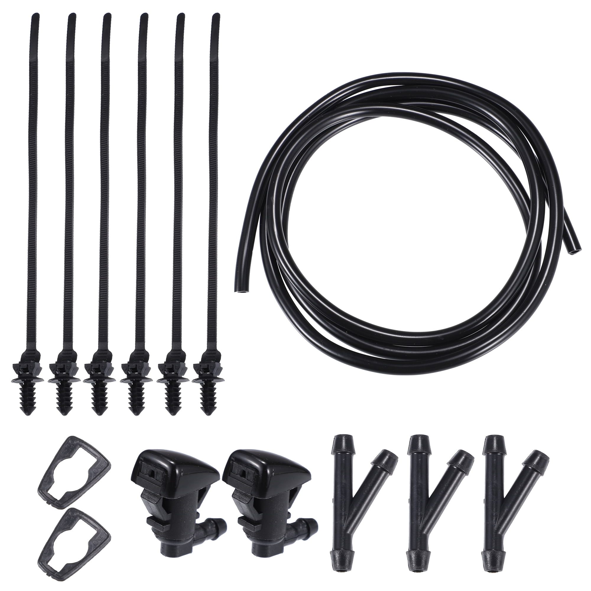 Unique Bargains 1 Set Windshield Washer Water Nozzle for Chevrolet