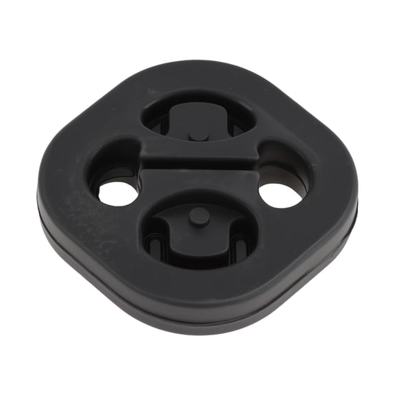 Unique Bargains 1 pcs Black Rubber Exhaust System Hanger Insulator Exhaust Hanger Adjustable Muffler Mount Universal Tail Pipe Hanger for Exhaust System