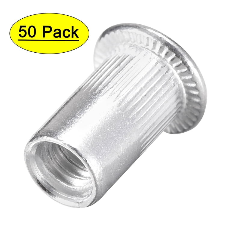 Lot De 100 Pièces Rivnuts En Aluminium Filet 10-24 UNC - Pour Boulonnage Dans Matériaux Minces - Marque Handdo