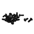 thumbnail image 1 of Unique Bargains #10-24 x 1/2" UNC 10.9 Alloy Steel Hex Socket Button Head Screws Black 20 Pcs, 1 of 4