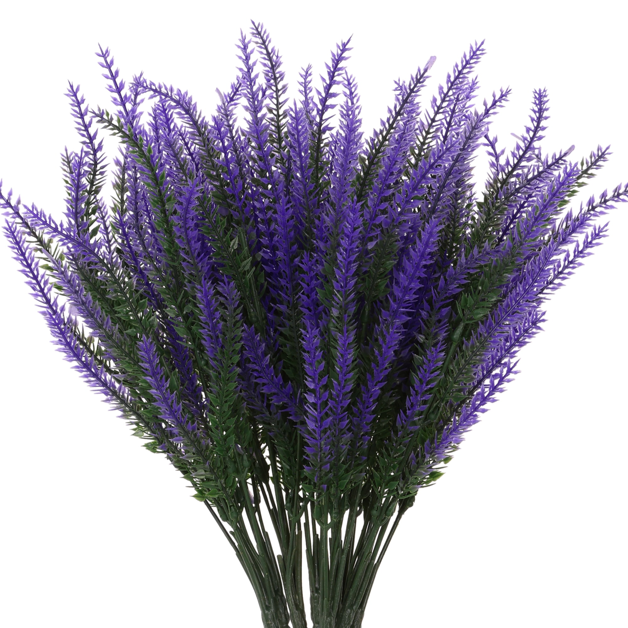 Unique Bargains 10 Bundles Lavender Fake Artificial Flowers Faux
