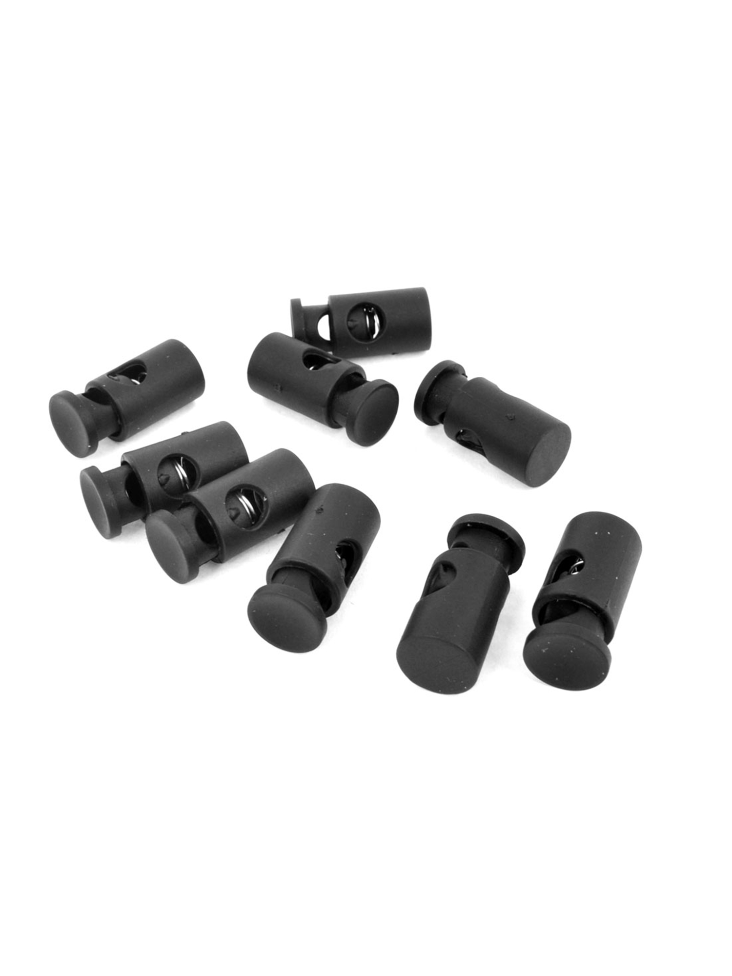 Unique Bargains 10 PCS 7mm Diameter Single Hole Tent Drawstring