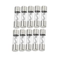 thumbnail image 1 of Unique Bargains 10 Pcs 0.39x1.50 Inch 40A Universal AGU Glass Fuse - Car - Tube Metal Silver Tone, 1 of 6