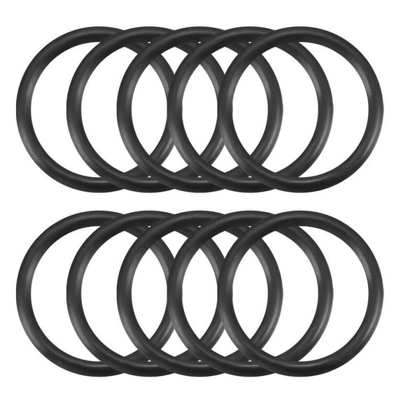 Unique Bargains 10 Pcs 12mm Inside Dia 1.5mm Thickness Rubber Oil Sealing O Rings