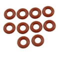 thumbnail image 1 of Unique Bargains 10 Pcs 12mm OD 3mm Thickness Red Silicone O Ring Oil Seals, 1 of 1