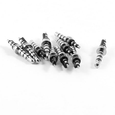 Unique Bargains 10 Pcs 2.5mm 4 Pole Male Soldering Repair Microphone Headphone Audio Jack Plug